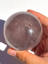 Load image into Gallery viewer, Double Phantom Amethyst Sphere NEW!
