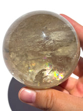 Load image into Gallery viewer, Large Rainbowy Citrine Sphere NEW!
