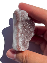 Load image into Gallery viewer, Druzy Pink Amethyst Moon NEW!
