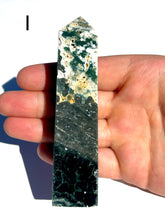 Load image into Gallery viewer, Moss Agate Towers, Choose Your Own NEW!
