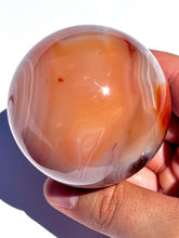 Load image into Gallery viewer, Pink Carnelian Sphere NEW!
