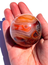 Load image into Gallery viewer, Pink Carnelian Sphere NEW!
