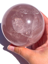Load image into Gallery viewer, Large Rose Quartz Sphere NEW!
