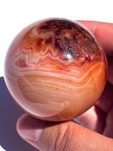 Load image into Gallery viewer, Pink Carnelian Sphere NEW!
