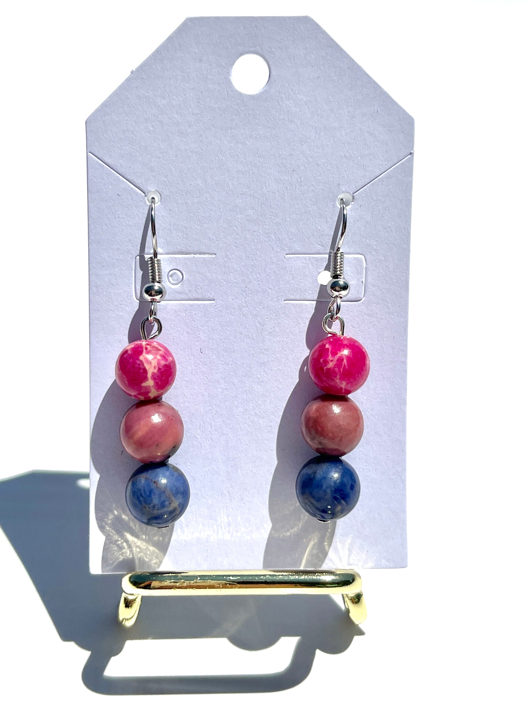 Bisexual Pride Earrings NEW!