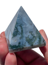 Load image into Gallery viewer, Moss Agate Pyramid NEW!
