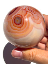 Load image into Gallery viewer, Pink Carnelian Sphere NEW!
