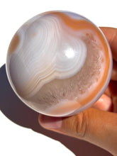Load image into Gallery viewer, Pink Carnelian Sphere NEW!
