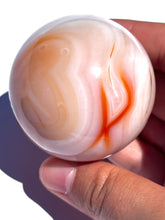 Load image into Gallery viewer, Pink Carnelian Sphere NEW!
