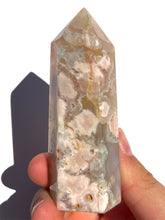 Load image into Gallery viewer, Imperfect Flower Agate Tower NEW!
