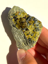 Load image into Gallery viewer, Raw Epidote + Garnet Cluster NEW!

