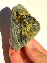 Load image into Gallery viewer, Raw Epidote + Garnet Cluster NEW!
