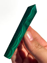 Load image into Gallery viewer, Imperfect Malachite Wand NEW!
