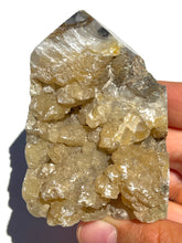 Load image into Gallery viewer, Damaged Golden Druzy Calcite Tower NEW!
