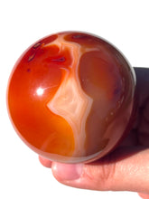 Load image into Gallery viewer, Pink Carnelian Sphere NEW!
