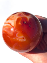 Load image into Gallery viewer, Pink Carnelian Sphere NEW!
