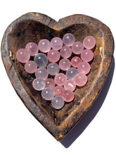 Load image into Gallery viewer, Mini Star Rose Quartz Spheres NEW!
