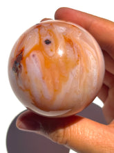 Load image into Gallery viewer, Pink Carnelian Sphere NEW!
