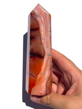 Load image into Gallery viewer, Large Pink Carnelian Tower NEW!
