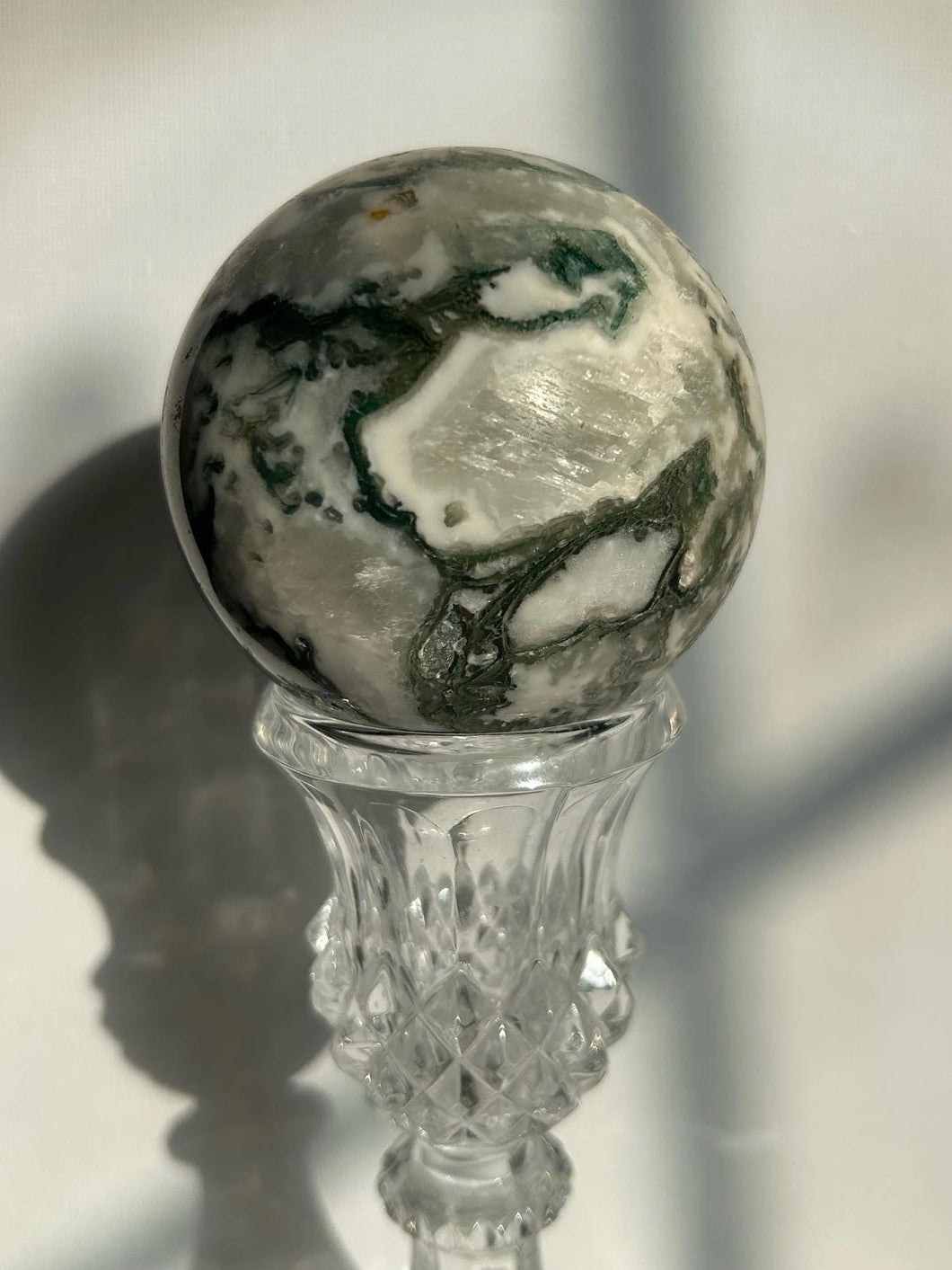 ⊹ Moss Agate Sphere ⊹ Choose Your Own ⊹ NEW!