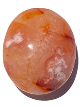 Load image into Gallery viewer, Pink Carnelian + Flower Agate Palmstone NEW!

