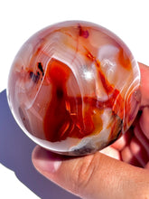 Load image into Gallery viewer, Pink Carnelian Sphere NEW!
