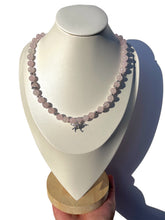Load image into Gallery viewer, Handmade Rose Quartz + Pegasus Necklace NEW!
