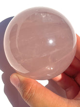Load image into Gallery viewer, Rose Quartz Sphere NEW!
