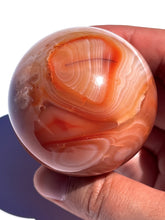 Load image into Gallery viewer, Pink Carnelian Sphere NEW!
