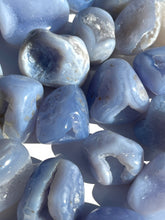 Load image into Gallery viewer, Druzy Blue Lace Agate Tumbles NEW!

