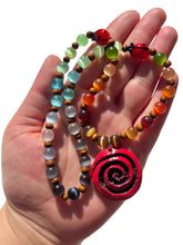 Load image into Gallery viewer, Whimsical Catseye Spiral Necklace NEW!

