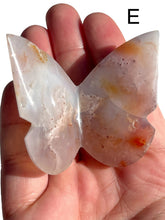 Load image into Gallery viewer, Pink Carnelian 3D Butterflies, Choose Your Own NEW!
