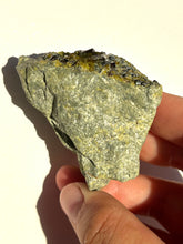 Load image into Gallery viewer, Raw Epidote + Garnet Cluster NEW!
