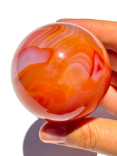 Load image into Gallery viewer, Pink Carnelian Sphere NEW!
