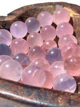 Load image into Gallery viewer, Mini Star Rose Quartz Spheres NEW!
