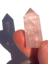 Load image into Gallery viewer, Imperfect Mini Rose Quartz Tower
