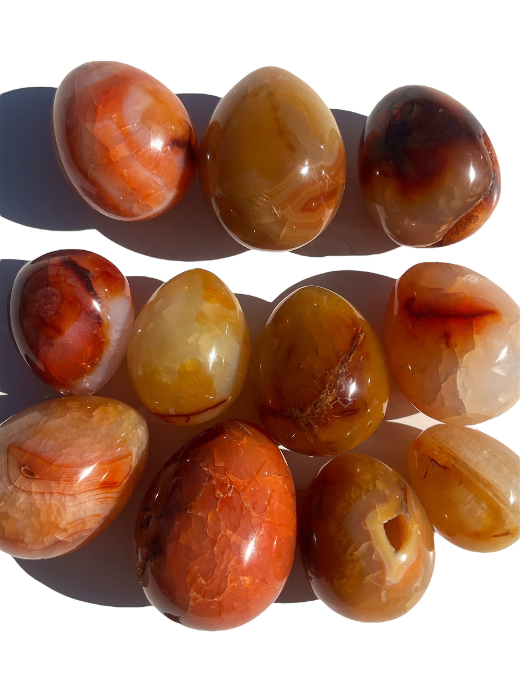 Carnelian Eggs, Choose Your Own NEW!