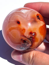 Load image into Gallery viewer, Pink Carnelian Sphere NEW!
