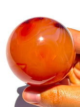 Load image into Gallery viewer, Pink Carnelian Sphere NEW!
