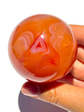 Load image into Gallery viewer, Pink Carnelian Sphere NEW!
