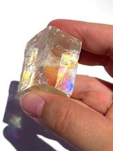 Load image into Gallery viewer, Rainbowy Raw Honey Optical Calcite NEW!
