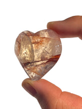 Load image into Gallery viewer, Imperfect Fire Quartz Heart NEW!
