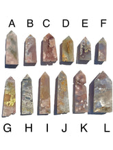 Load image into Gallery viewer, Flower Agate Towers, Choose Your Own
