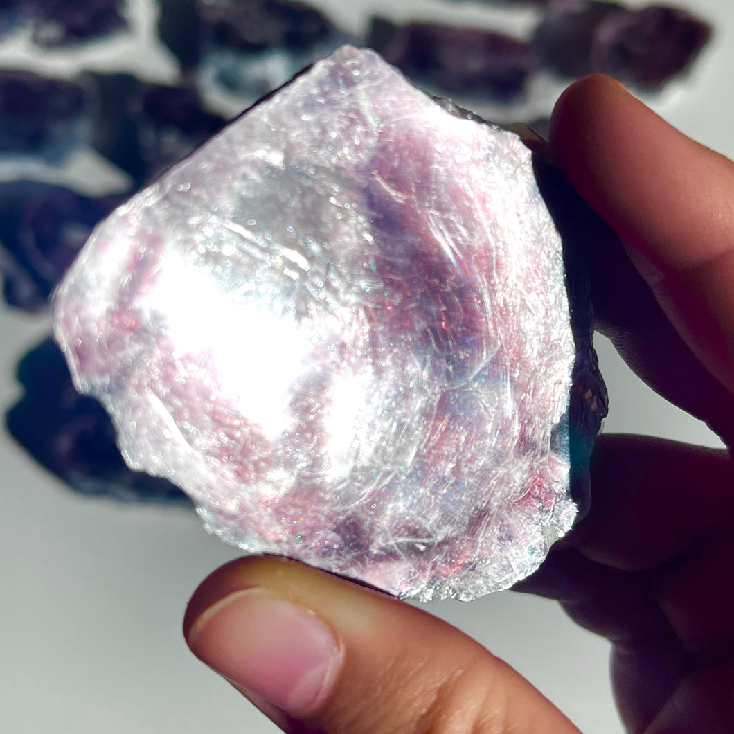 ⊹ Purple Mica, Rough Slab ⊹ NEW!