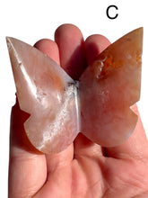 Load image into Gallery viewer, Pink Carnelian 3D Butterflies, Choose Your Own NEW!
