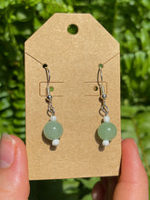 Load image into Gallery viewer, Green Aventurine Earrings
