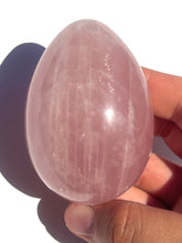 Load image into Gallery viewer, Star Rose Quartz Egg NEW!
