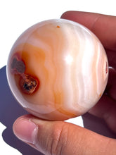 Load image into Gallery viewer, Pink Carnelian Sphere NEW!
