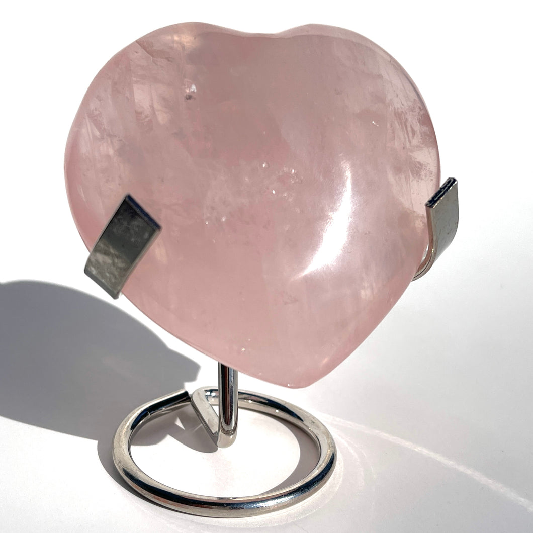 ⊹ Rose Quartz Heart with Stand ⊹ Choose Your Own ⊹ NEW!