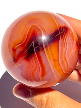 Load image into Gallery viewer, Pink Carnelian Sphere NEW!
